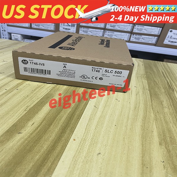 New Sealed AB 1746-IV8 Series A SLC 500 8-Point Input Module + Free Shipping