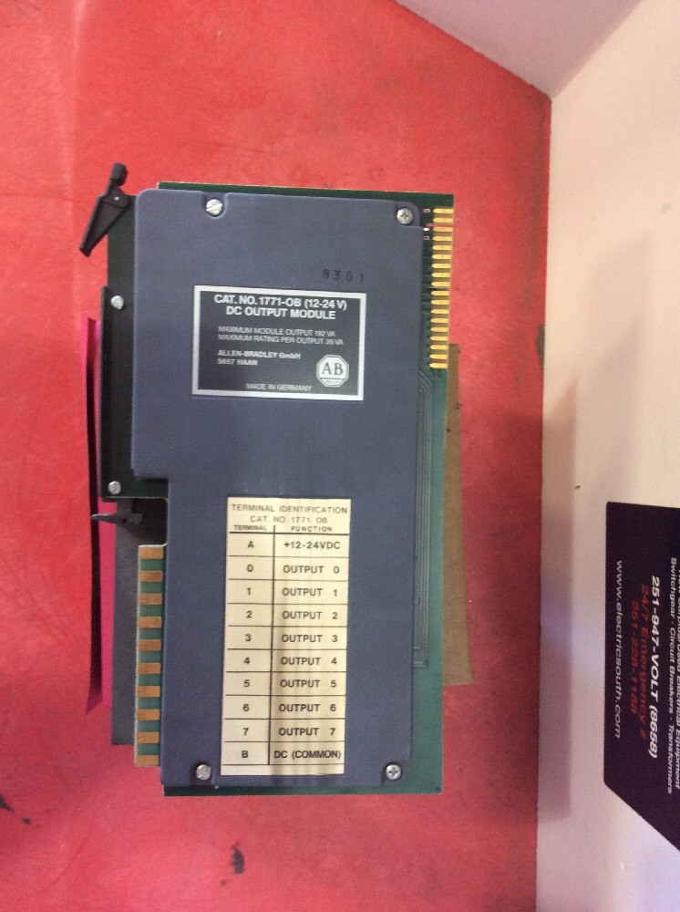 Allen Bradley 1771-OB 12-24 Volt DC Output Module