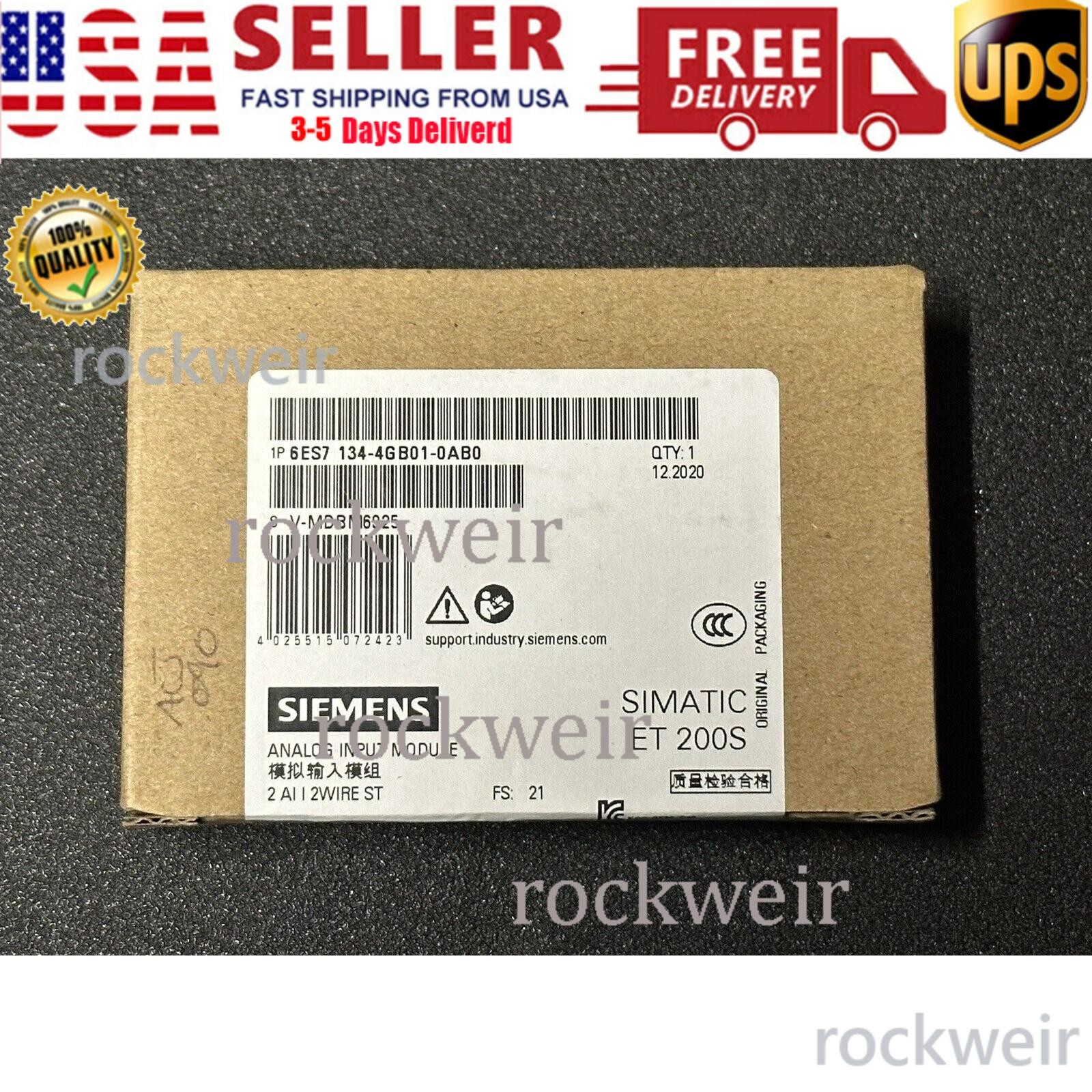 New Siemens 6ES7134-4GB01-0AB0 6ES7 134-4GB01-0AB0 DP Electronics module ET200S