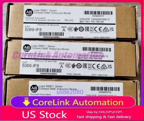 New AB Allen Bradley 5069-IF8 /A Compact 5000 Analog Input Module 5069IF8