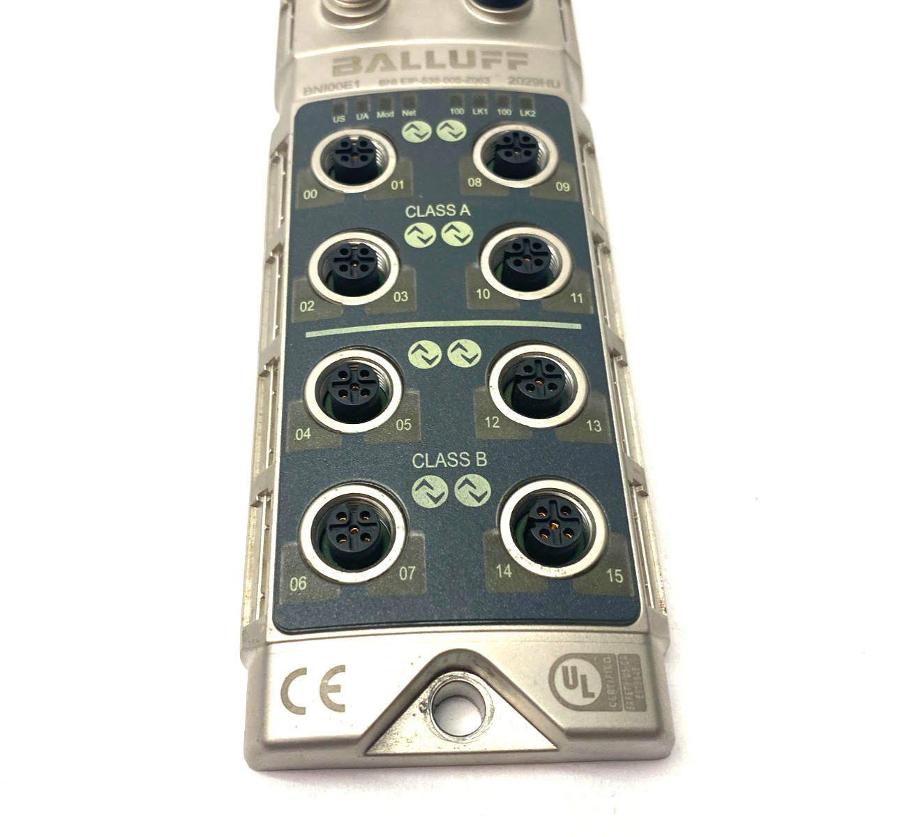 Balluff BNI00E1 Silver Line Network Block Module BNI EIP-538-005-Z063