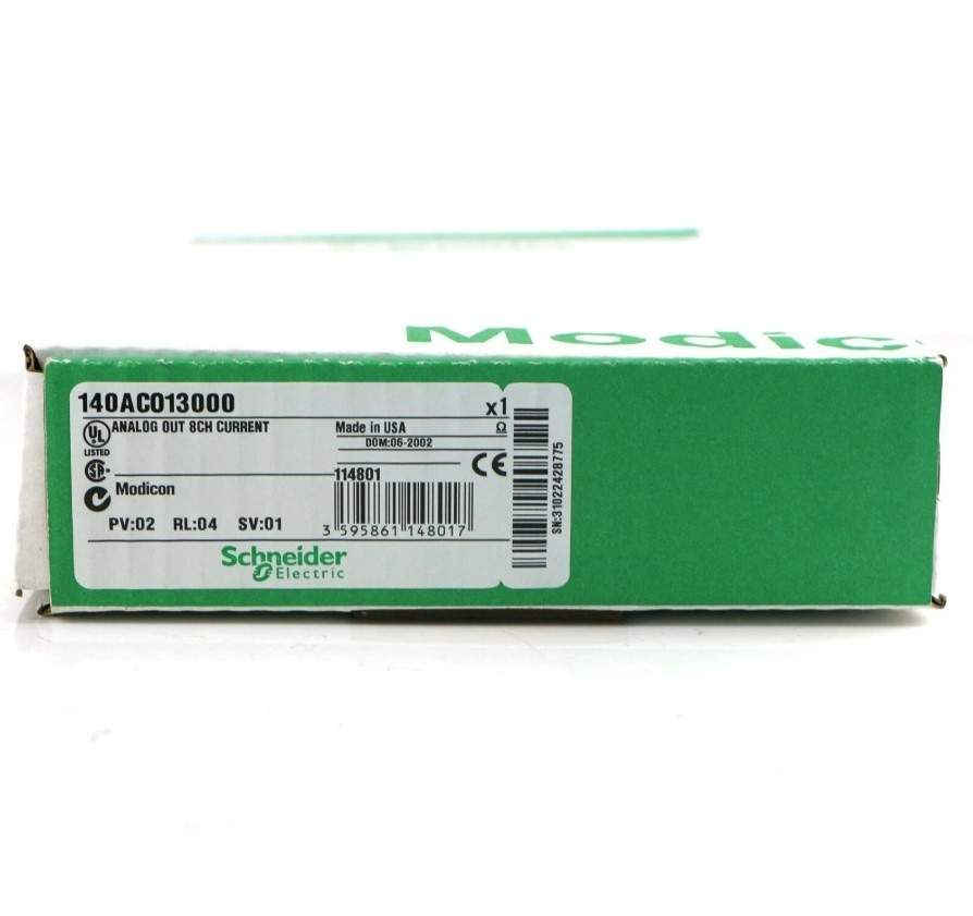 NEW Schneider 140ACO13000 Analog Output Module Expedited Shipping 140ACO13000