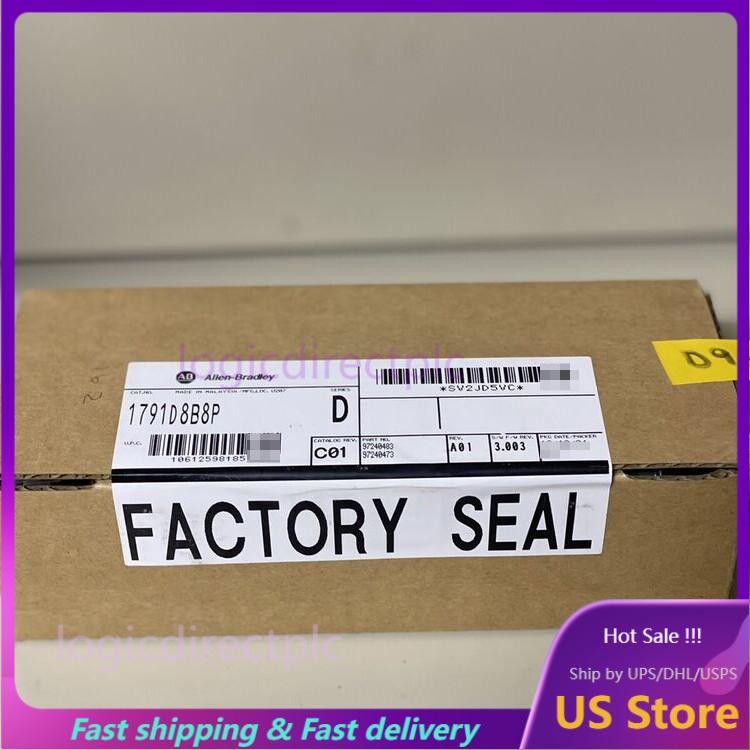 New AB 1791D-8B8P Compact Block I/O 1791D8B8P Factory Sealed Fast Shipping 1PCS