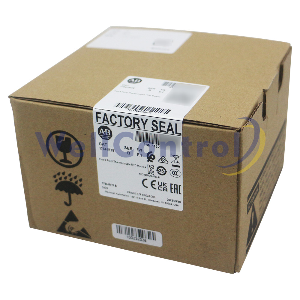New Allen Bradley 1794-IRT8 /B Flex 8 Point Thermocouple RTD Module
