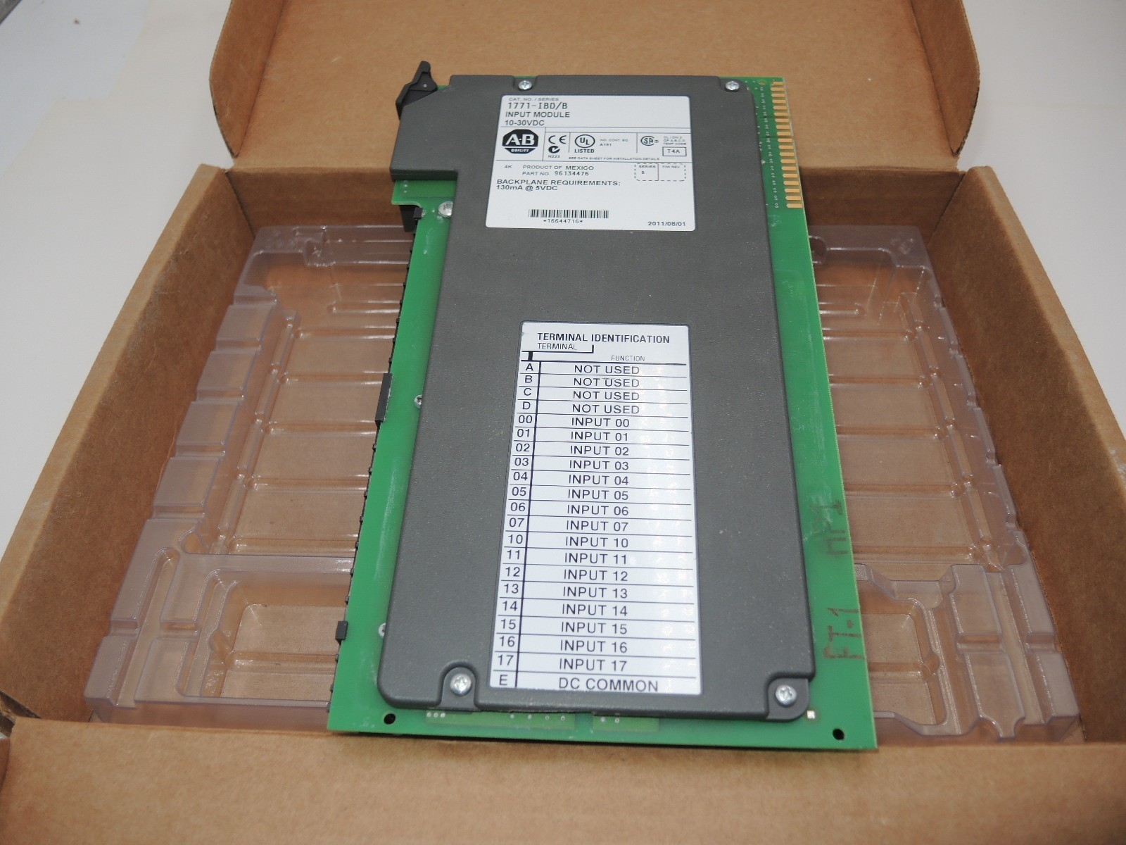 ALLEN BRADLEY 1771-IBD/B SER “B” Module