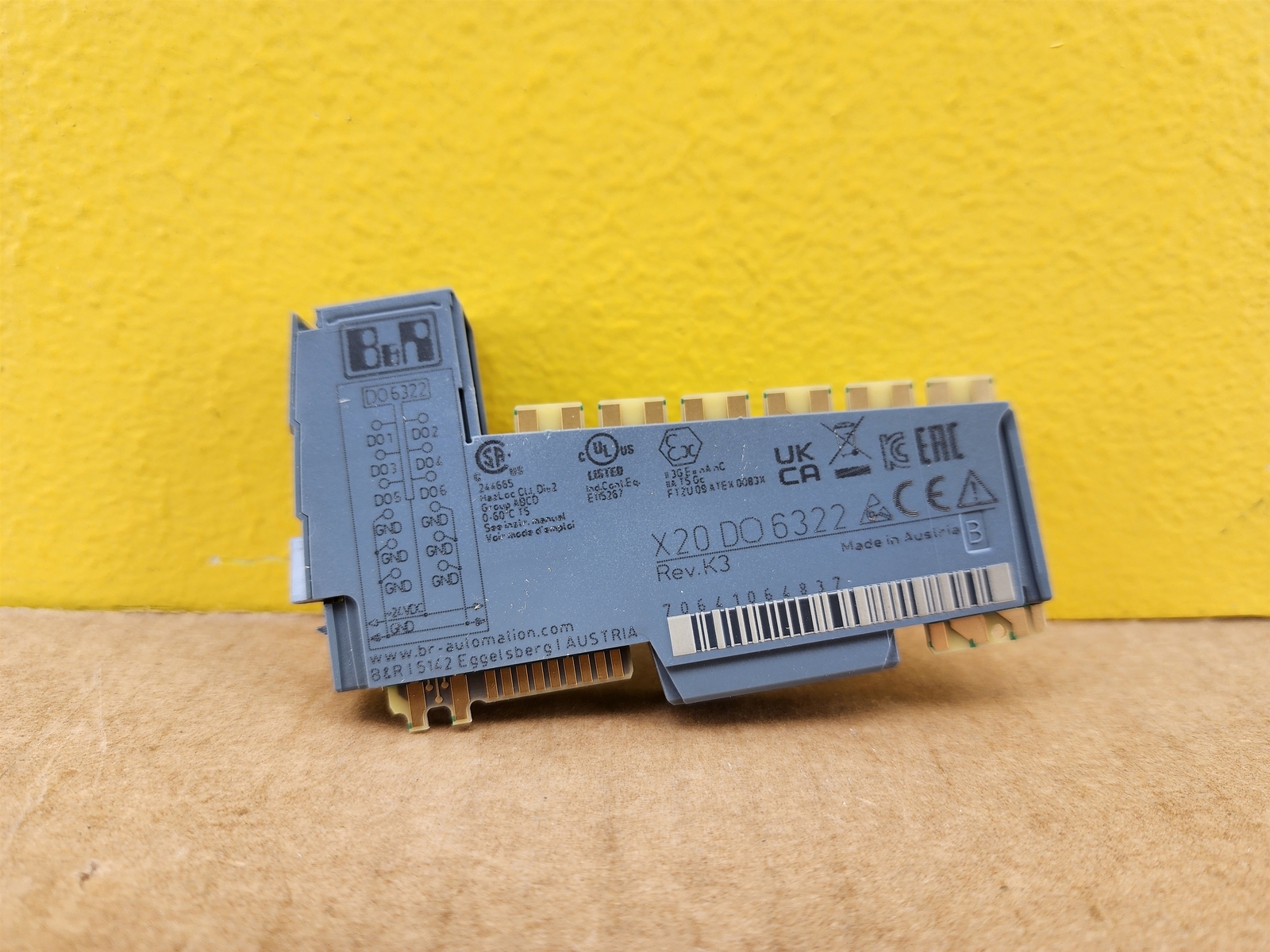 NEW B&R Automation X20 DO 6322 Rev K3-X20 System 6pt Output Module