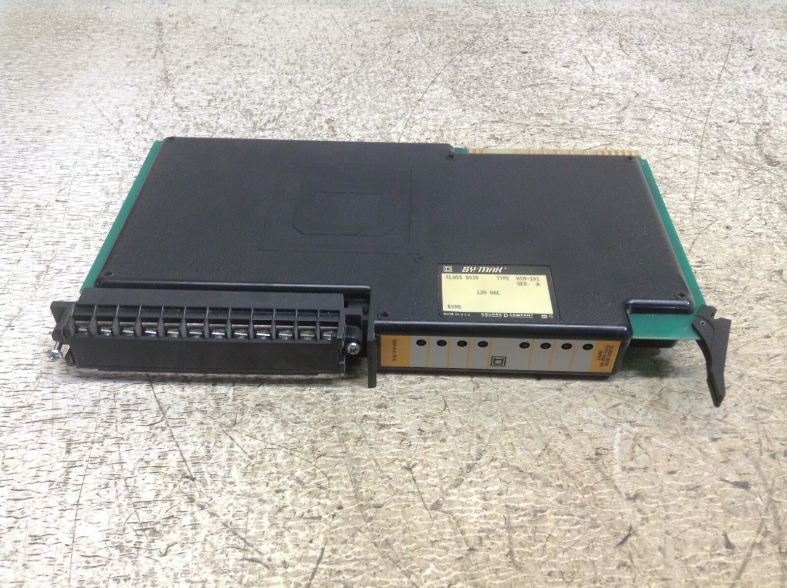 Square D Sy/Max 8030 HIM-101 Input Module HIM101 8030HIM-101 Ser. A SyMax (OK)