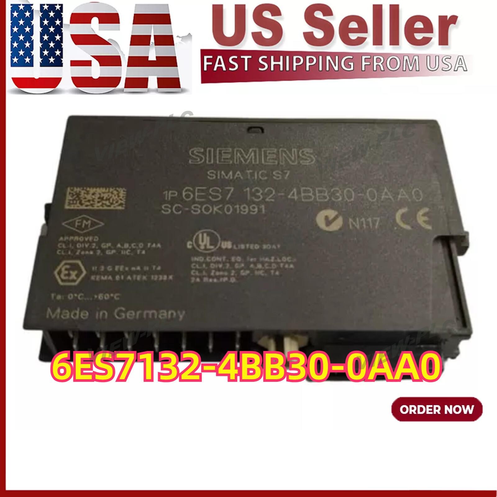 New Siemens 6ES7 132-4BB30-0AA0 6ES7132-4BB30-0AA0 SIMATIC DP Modules for ET200S
