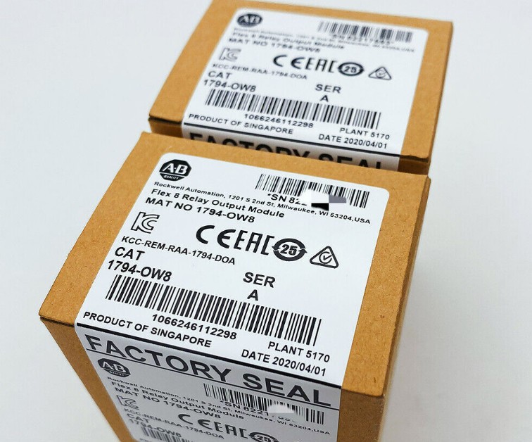 AB 1794OW8 Ser A Flex 8 Point Relay Output Module New Sealed AB 1794-OW8