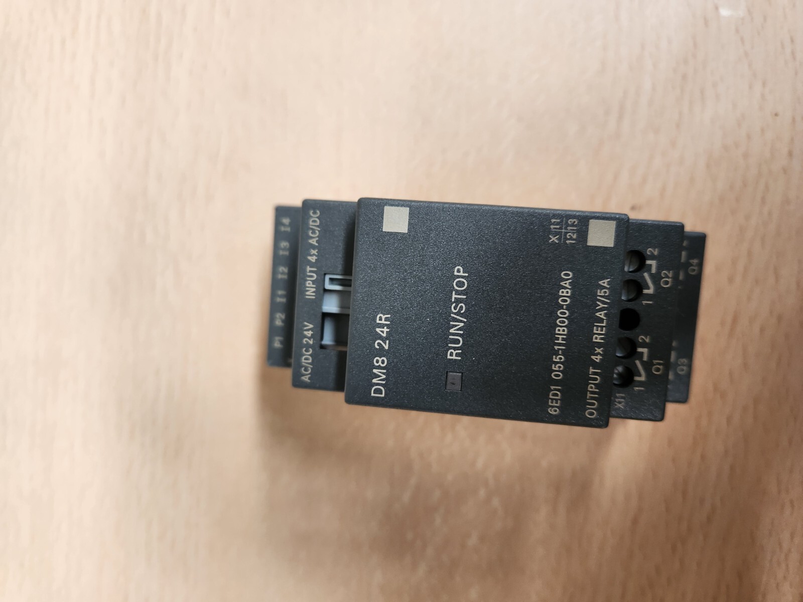 Siemens LOGO! 8 DM8 24R Expansion Module, 4 x Input, 4 x Output 6ED10551HB000BA0