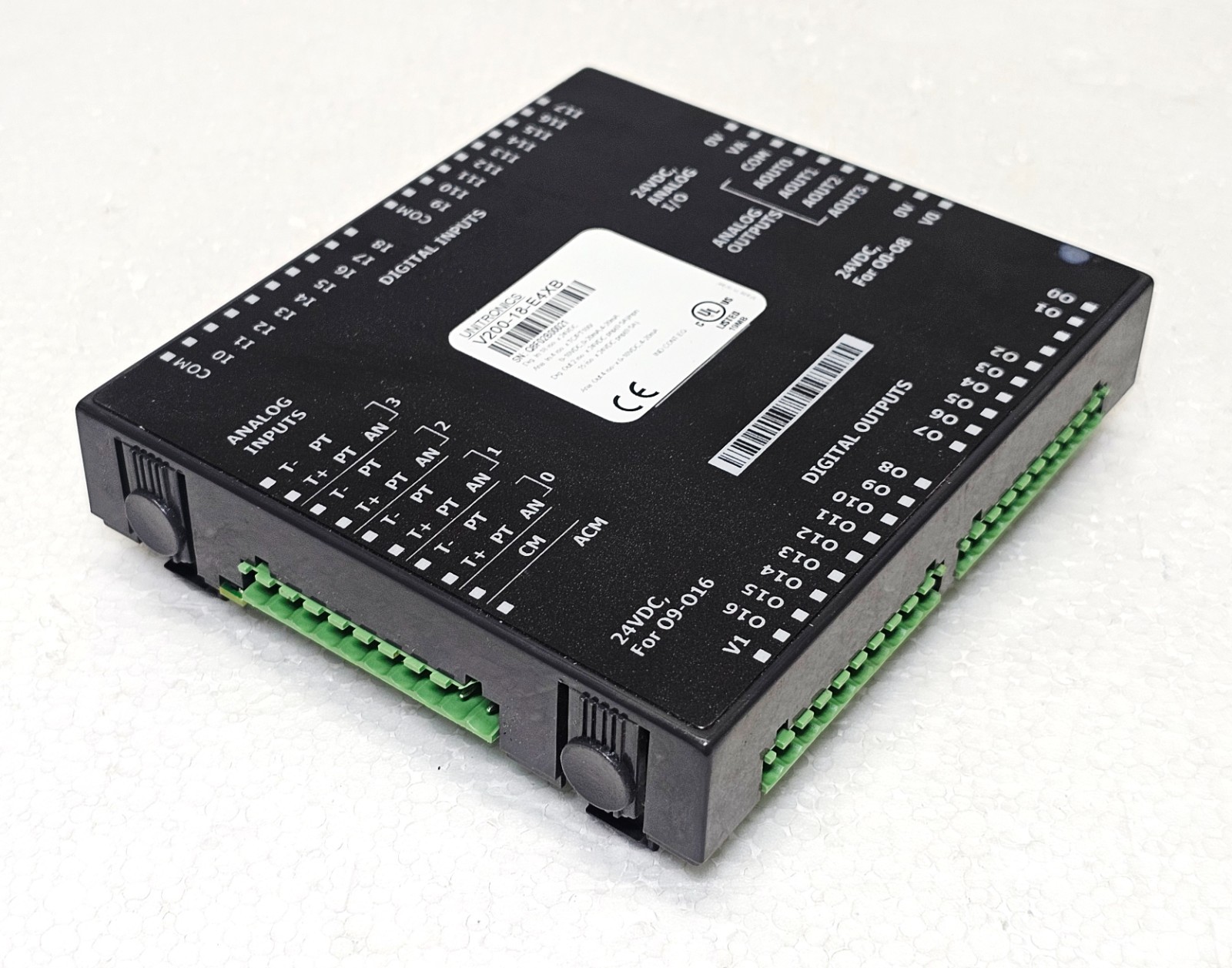 UNITRONICS V200-18-E4XB SNAP-IN I/O MODULE ANALOG/DIGITAL #2