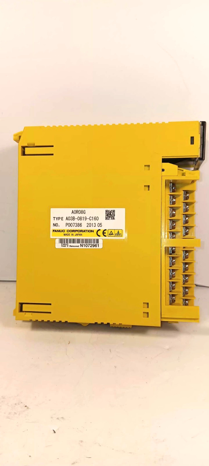 FANUC A03B-0807-C160, A0R08G Output Relay Module. missing gate