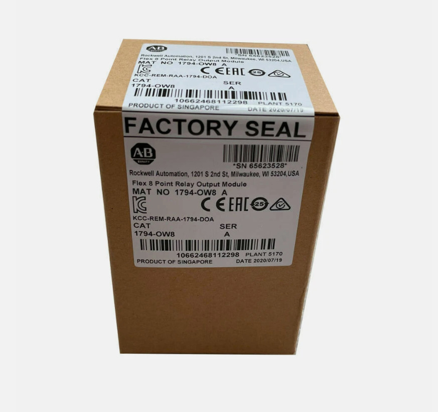 Allen-Bradley New Factory Sealed 1794-OW8 SER Free Shipping