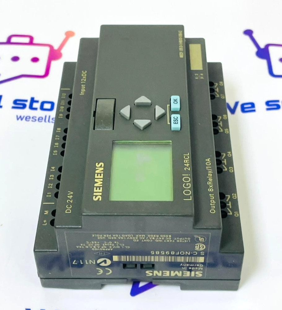 SIEMENS LOGO 6ED1053-1HB00-0BA2 Logic Module (Little Damaged)