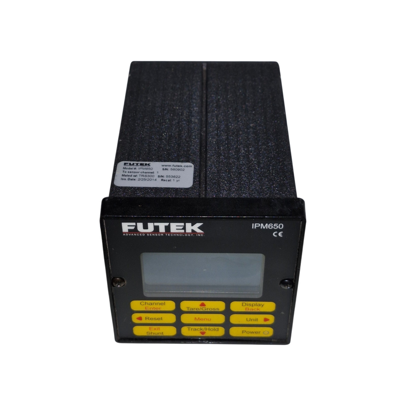 FUTEK IPM650 Digital Intelligent Panel Mount Display Meter Controller TRS300