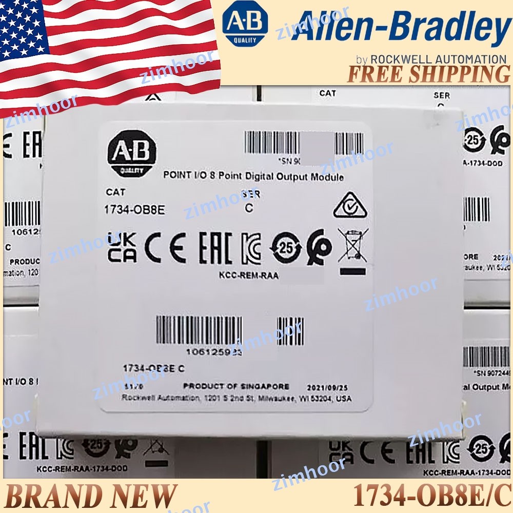 New Sealed AB 1734-OB8E/C Point I/O 8-Channel Output Module US 1734-OB8E serC