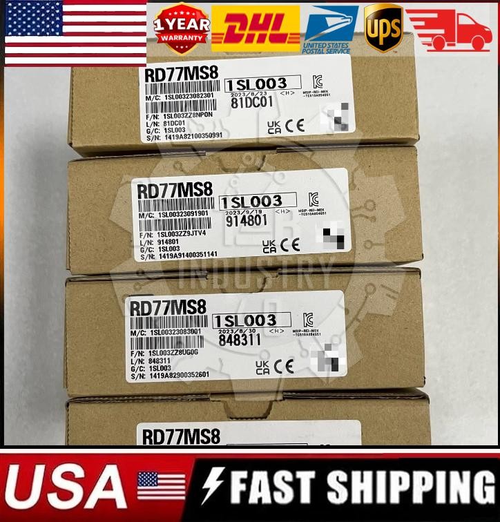 New In Box Mitsubishi RD77MS8 Simple Motion Unit Module