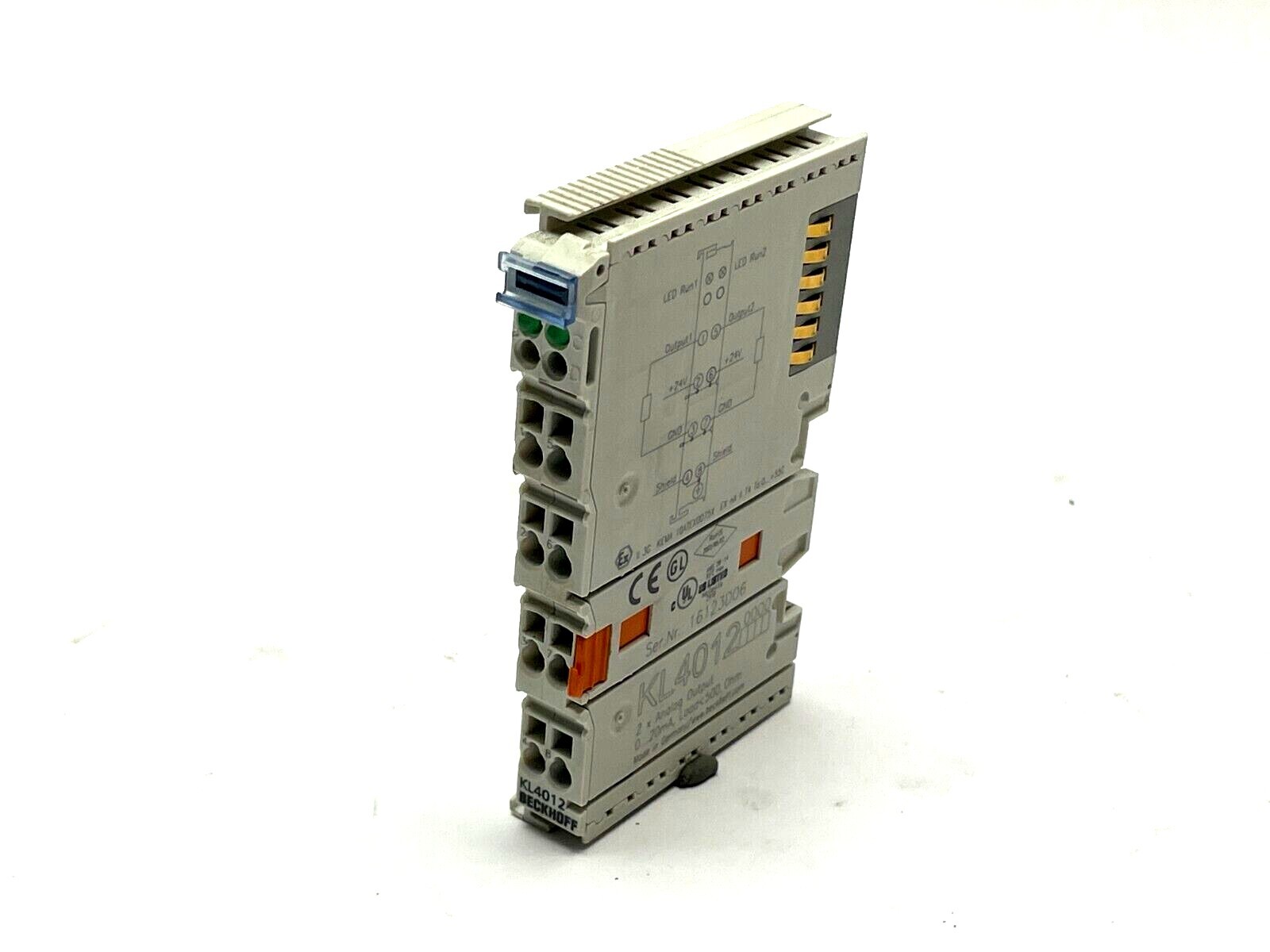 Beckhoff KL4012 Bus Terminal 2-Channel Analog Output Current 20mA 12 Bit