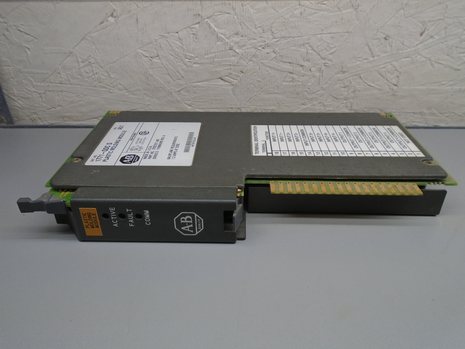 1771-QDC /D Allen Bradley PLC 5 Plastic Molding Module 1771QDC W515