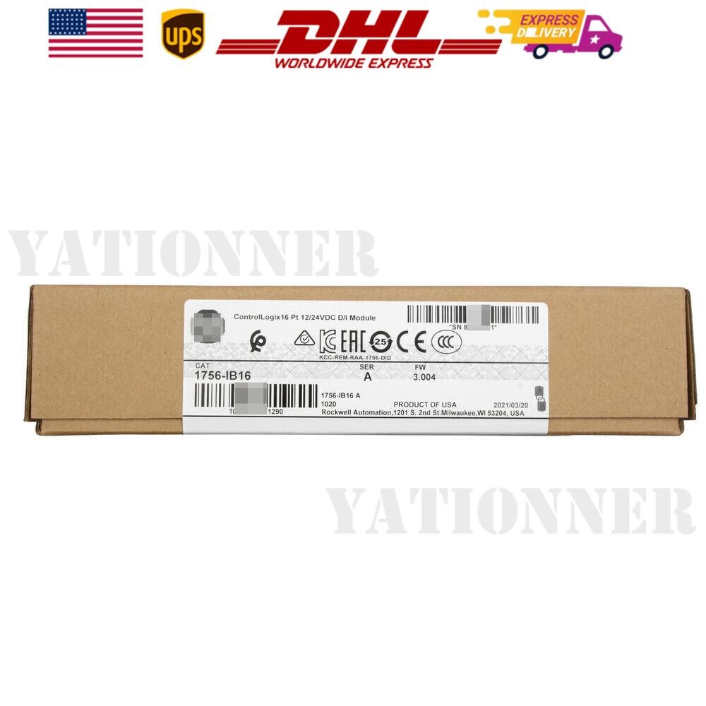 1756-IB16 New Factory Sealed AB ControlLogix Input Module US Free Tax