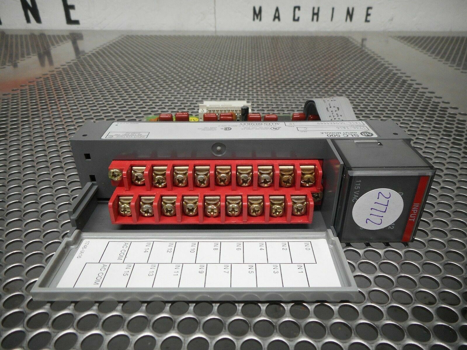 Allen Bradley 1746-IA16 Ser C SLC 500 Input Module 85-132VAC 50/60Hz (Lot of 2)