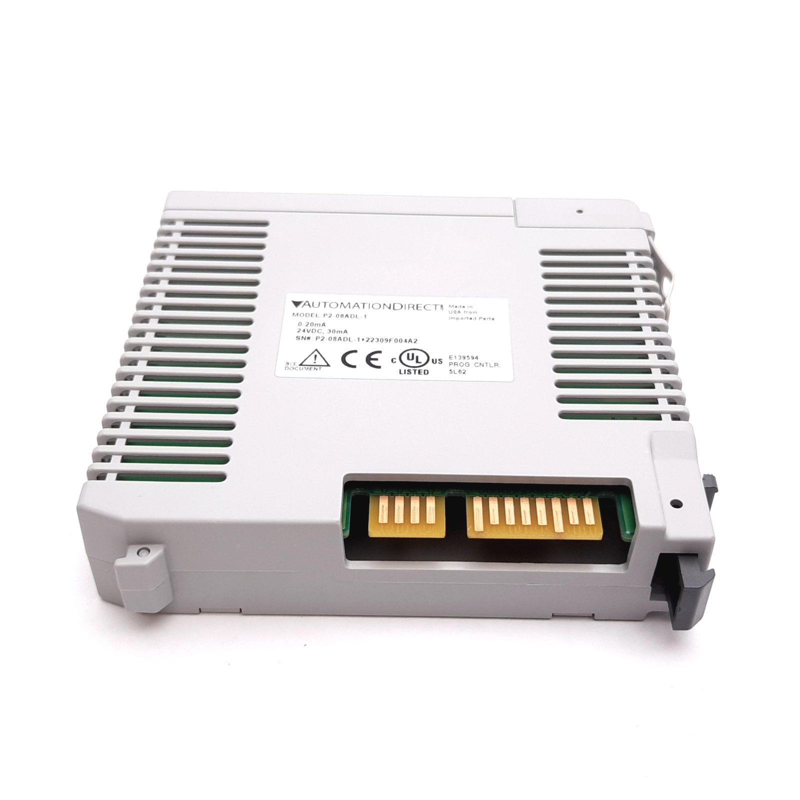 Automation Direct P2-08ADL-1 P2000 PLC Analog Input Module, 8-Channel, 0-20mA