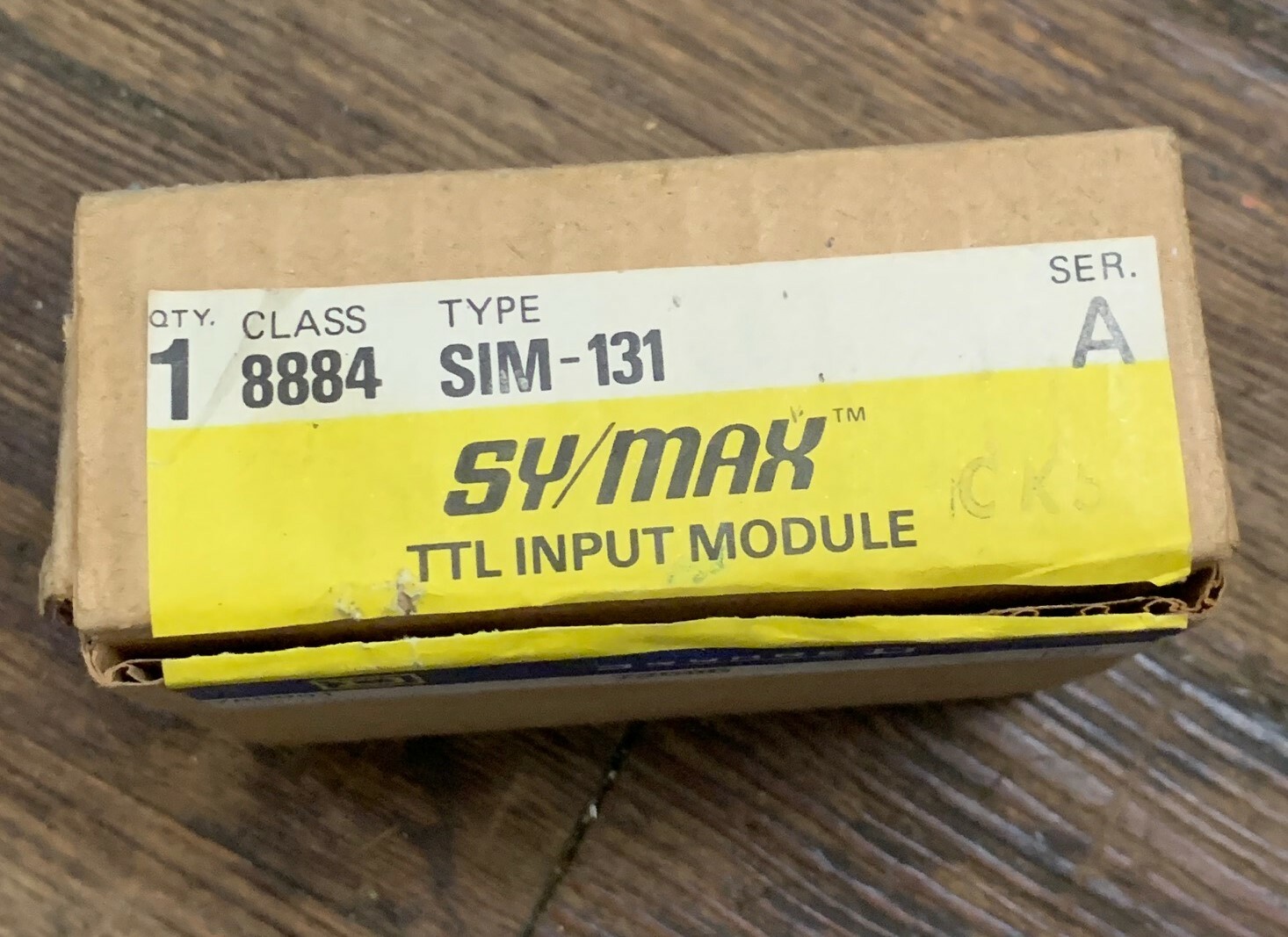 SQUARE D SY/MAX TTL INPUT MODULE CLASS 8884 TYPE SIM-131 SERIES A NEW IN BOX