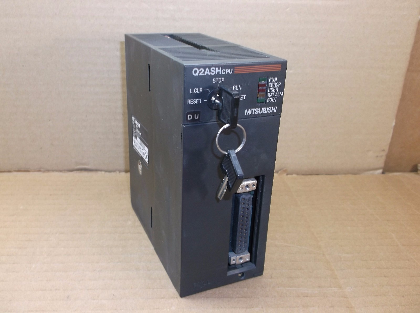Q2ASHCPU Mitsubishi PLC CPU Module Card 512 I/O Q2AS-HCPU