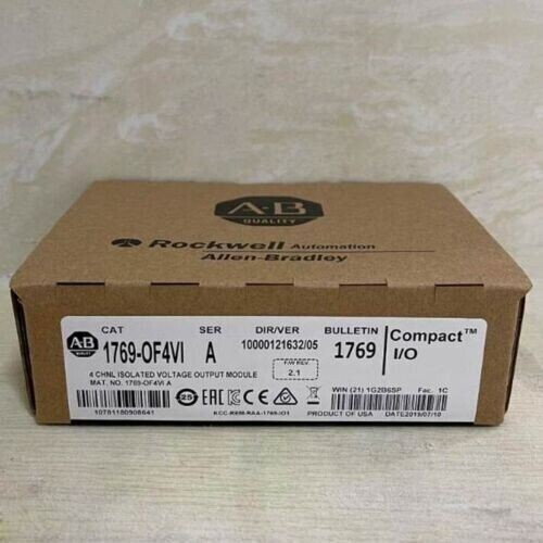 Allen-Bradley 1769-OF4VI Ser A CompactLogix A/O Voltage Module 1769OF4VI – NEW!