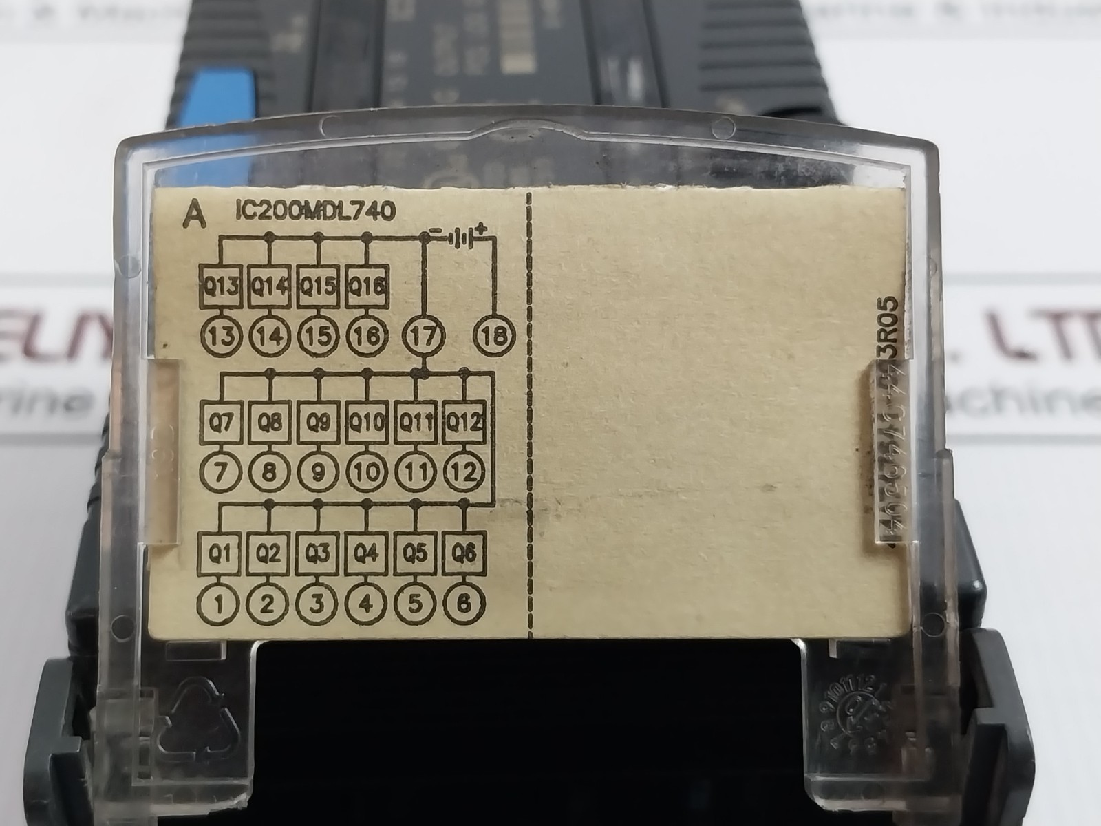GE FANUC IC200MDL740E Output Module 12/24VDC-0.5A-16PT