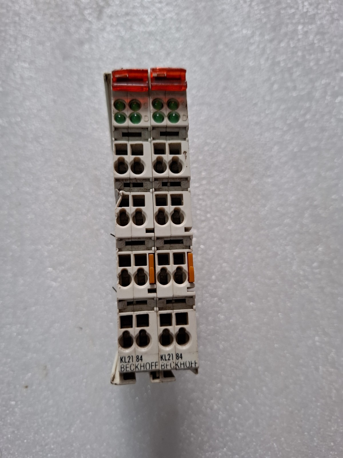 LOT OF 2 PCS BECKHOFF KL2184 DIGITAL OUTPUT MODULE