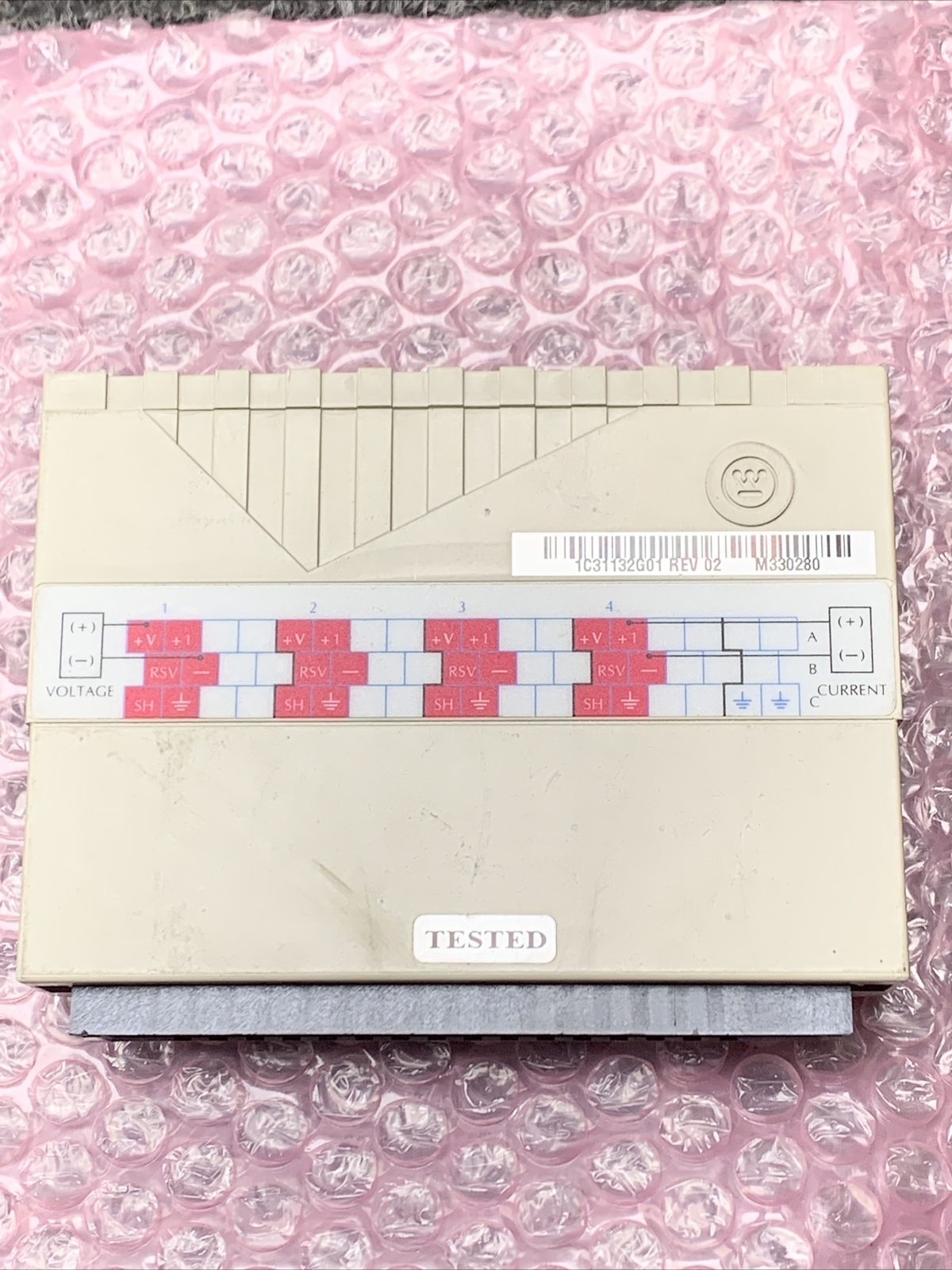 Used Westinghouse 1C31132G01 Ovation Analog Output Module
