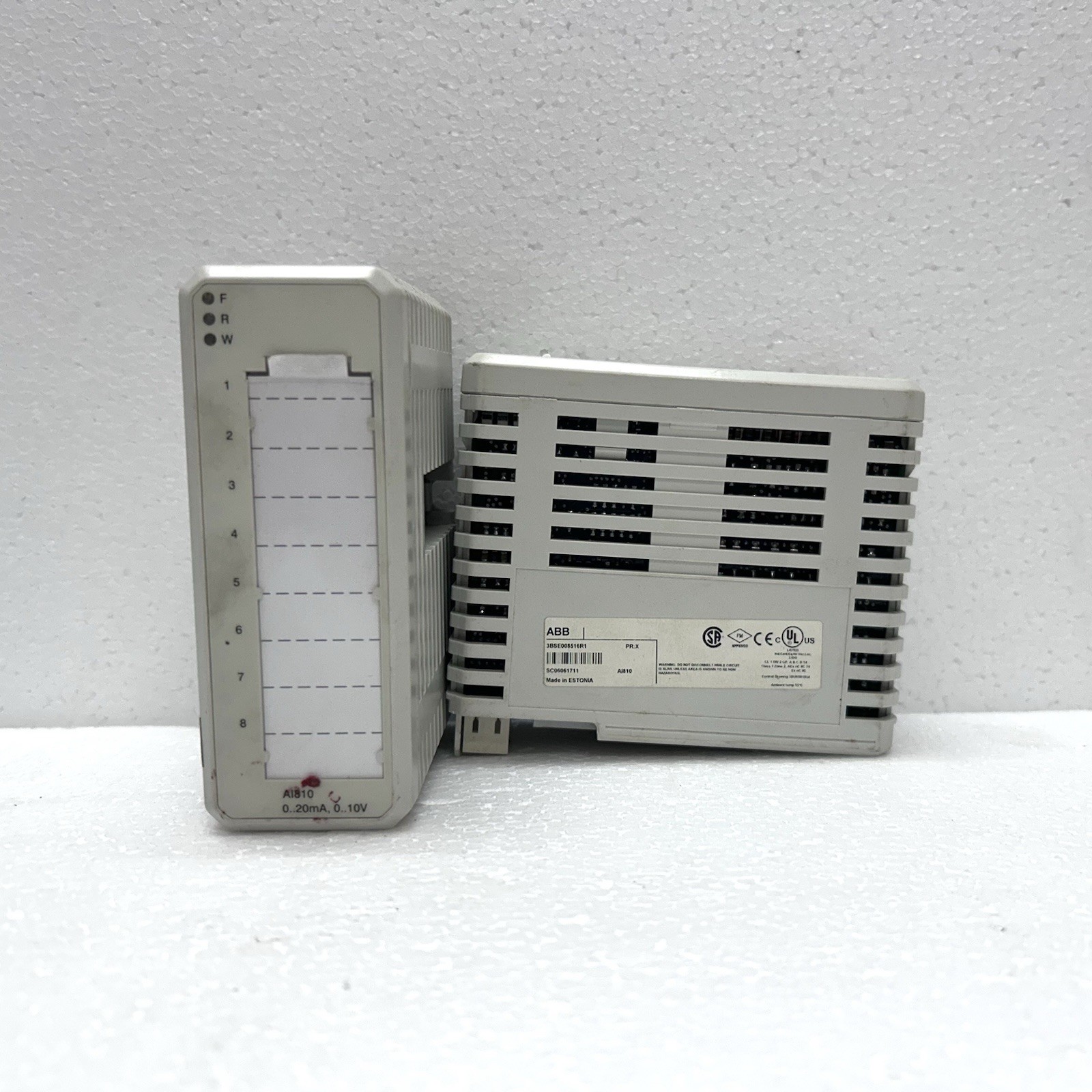 ABB AI810 3BSE008516R1 Analog Input Module Lot Of 2Pcs