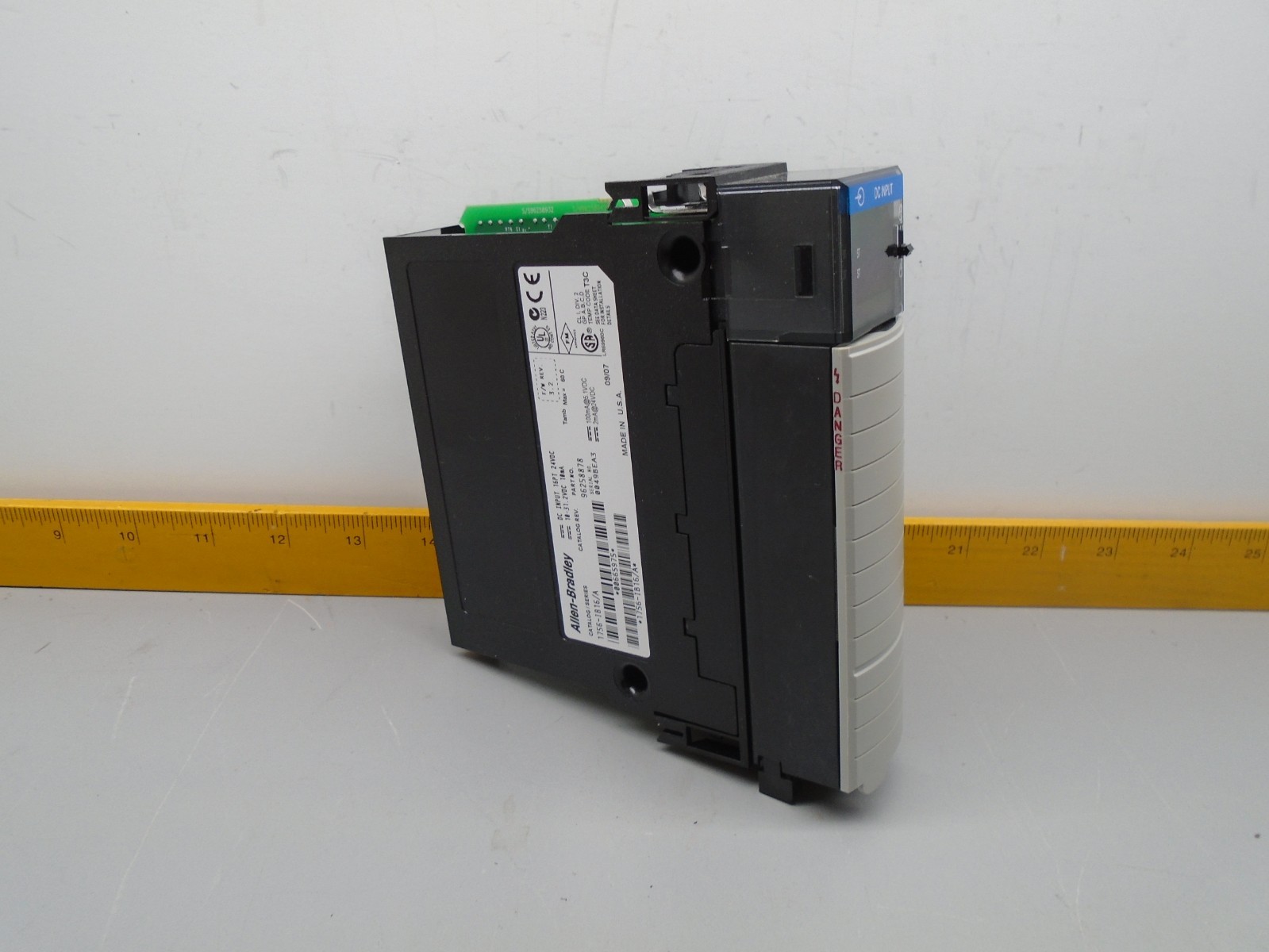Allen Bradley 1756-IB16 & TBSH Controllogix DC Input Module 1756-1B16 X0