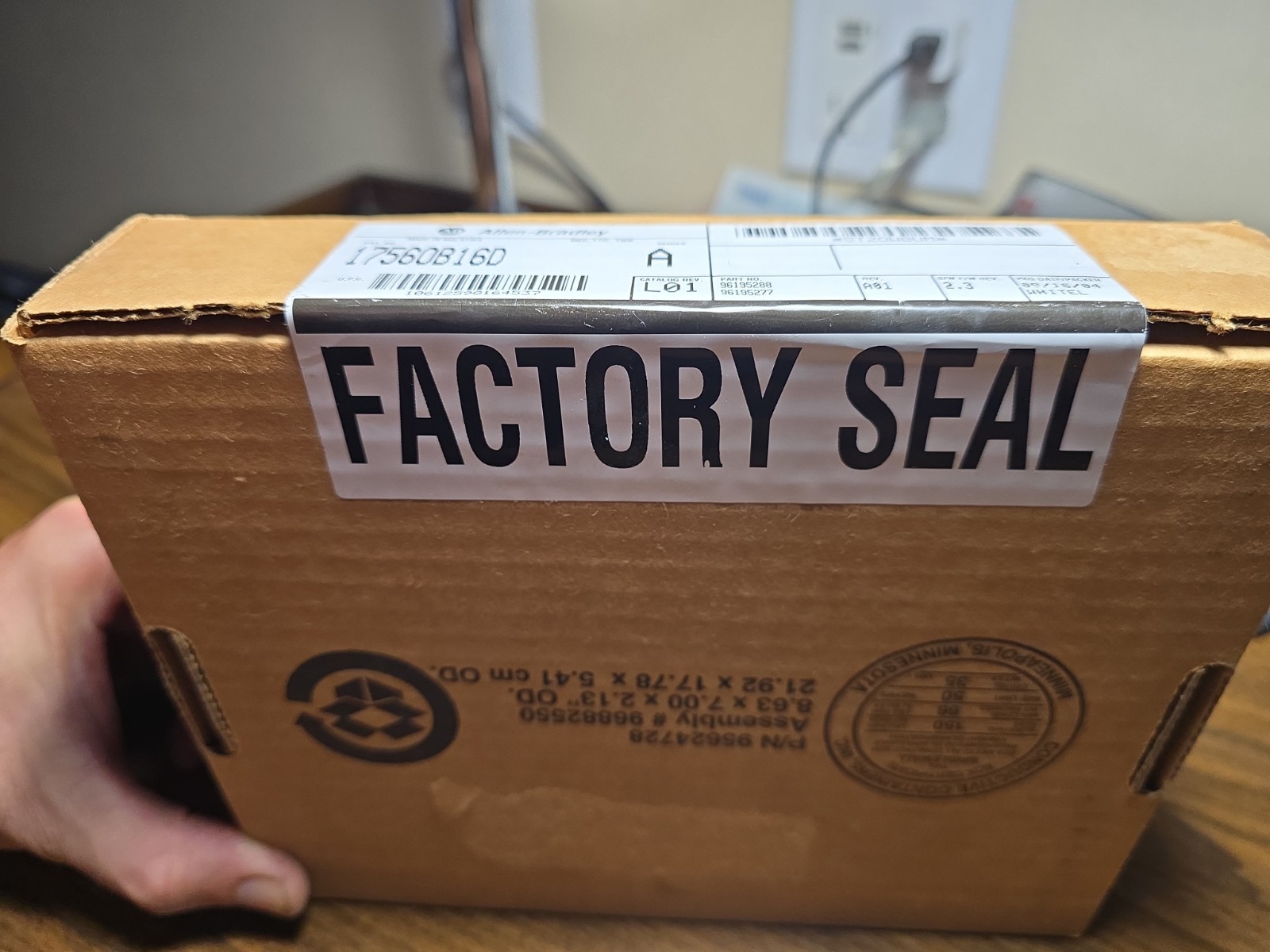Allen-Bradley 1756-OB16D ControlLogix Output Card Brand New Factory Sealed