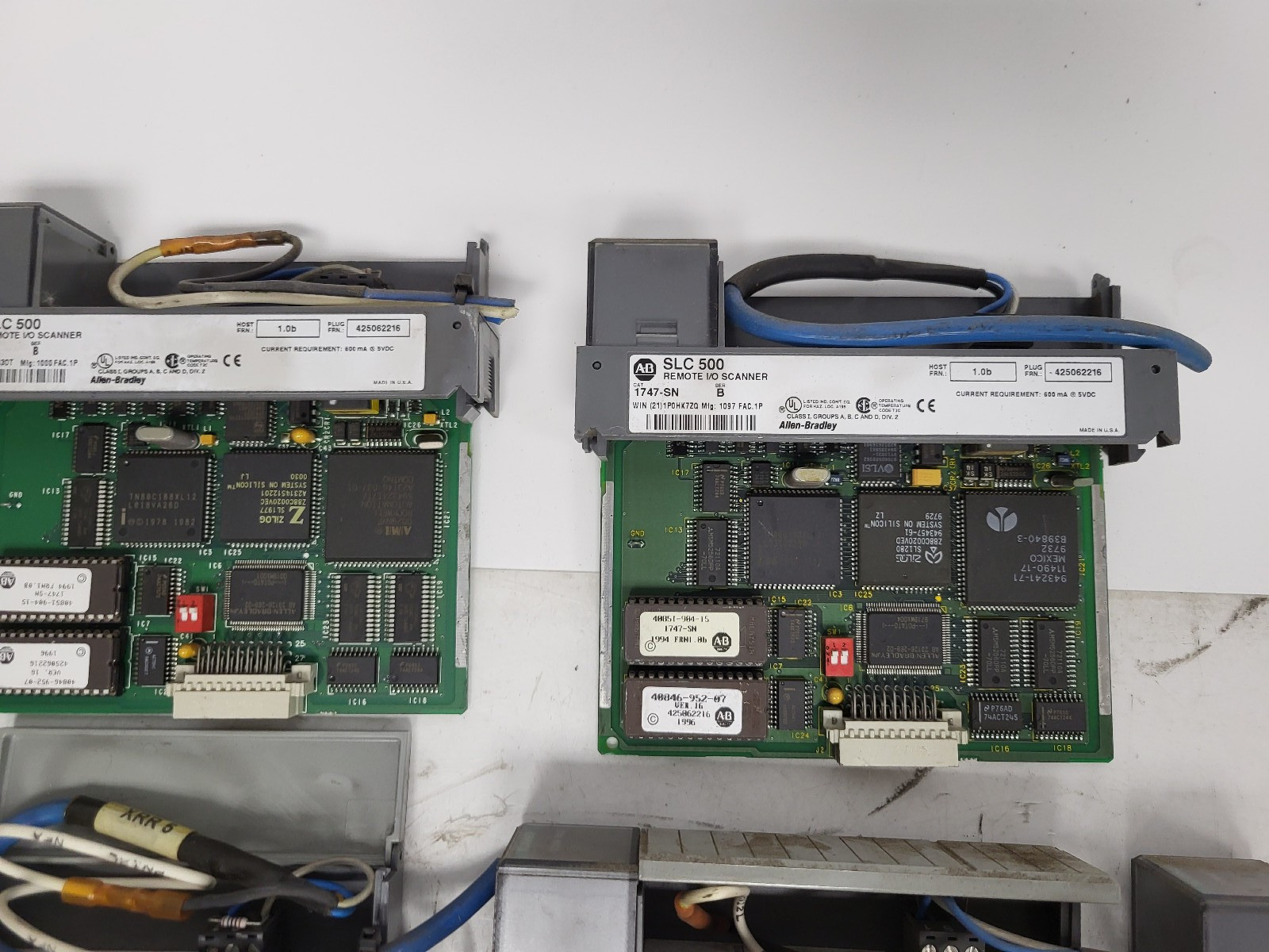 Lot of 27 Allen Bradley SLC 500 Remote I/O Modules – 4-CH. Scanner (1746-SN)