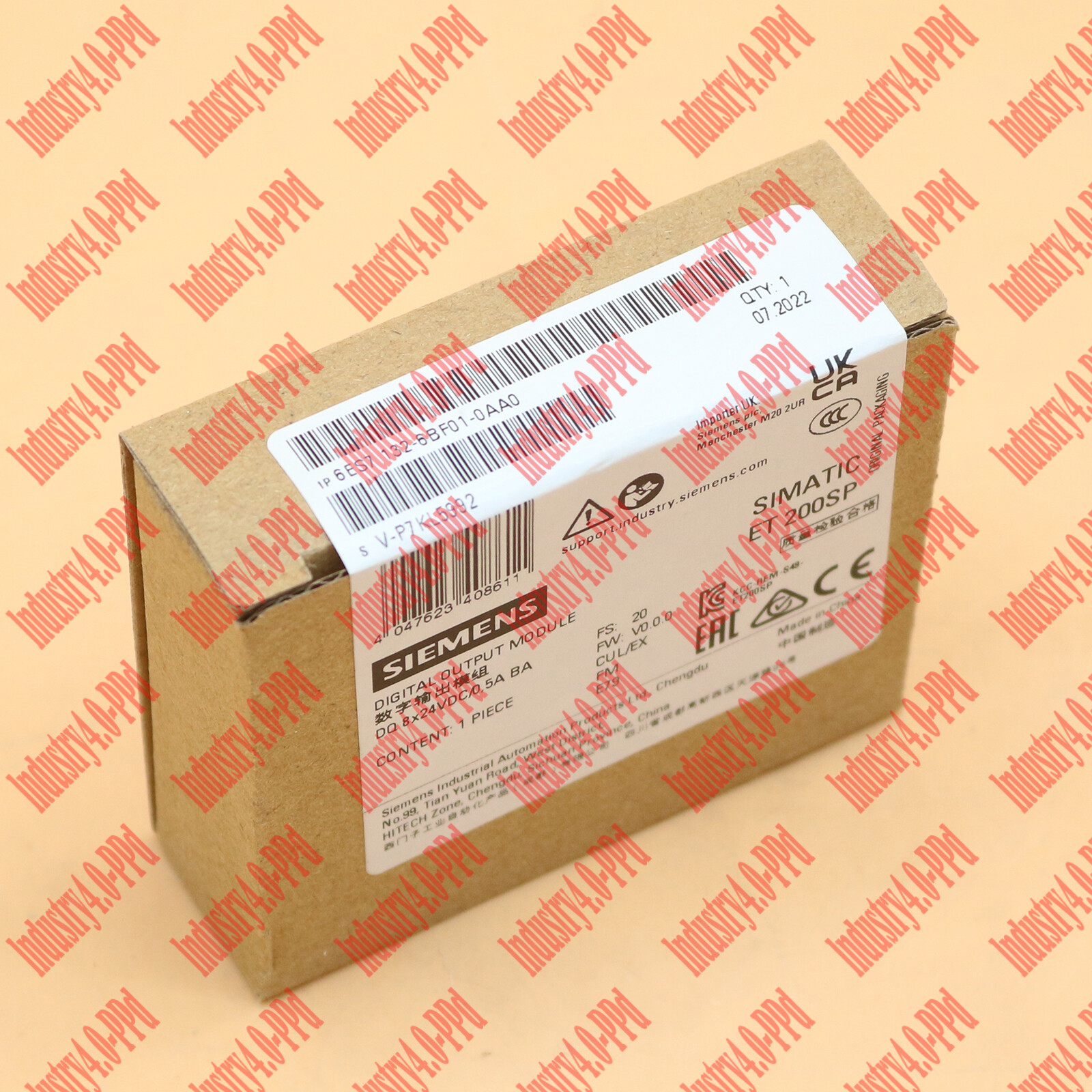 1PC New Siemens 6ES7 132-6BF01-0AA0 ET 200SP Digital output module FAST SHIP