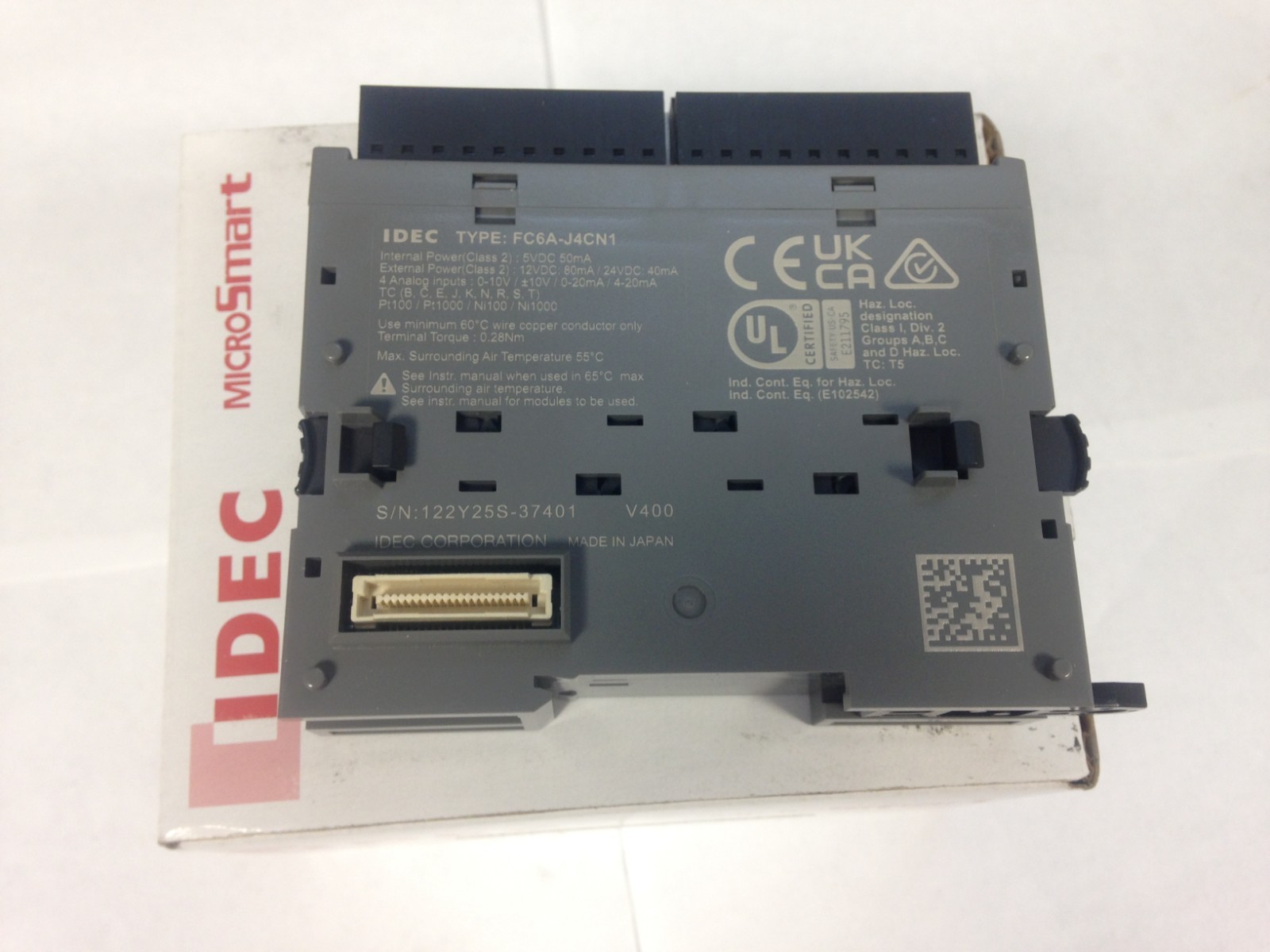 IDEC FC6A-J4CN1 14 Port 24 VDC PLC Expansion Module 11 BRAND NEW
