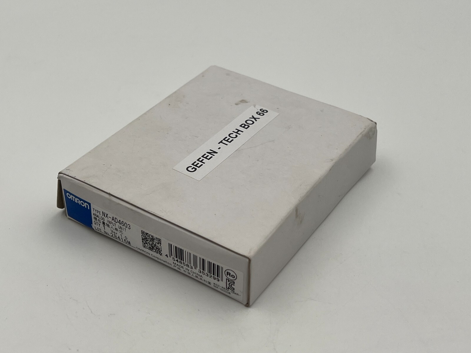 OMRON Analog input unit NX-AD4603