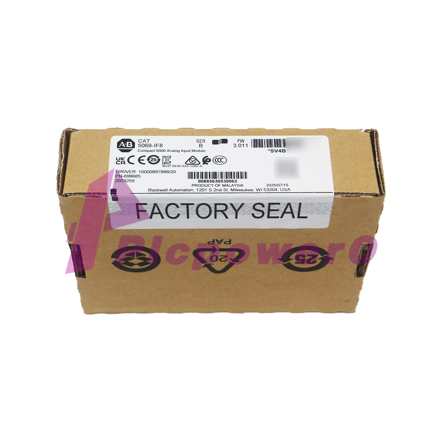 Allen-Bradley 5069-IF8 Compact I/O 8 Channel Voltage/Current Analog Input Module