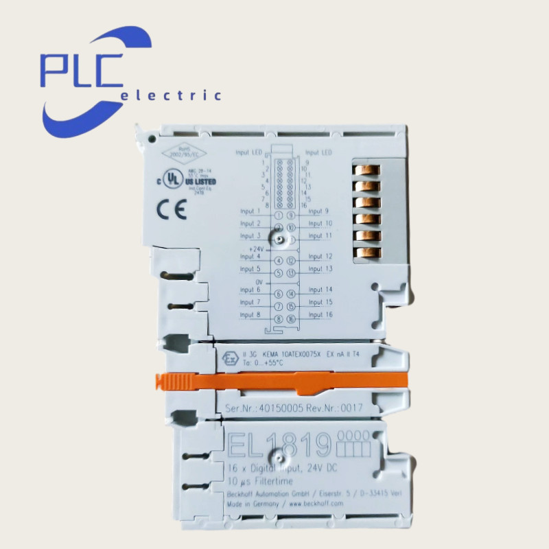 1PCS New Type EL1819 Beckhoff Terminal Module 16-Channels Input 24V DC 10µs