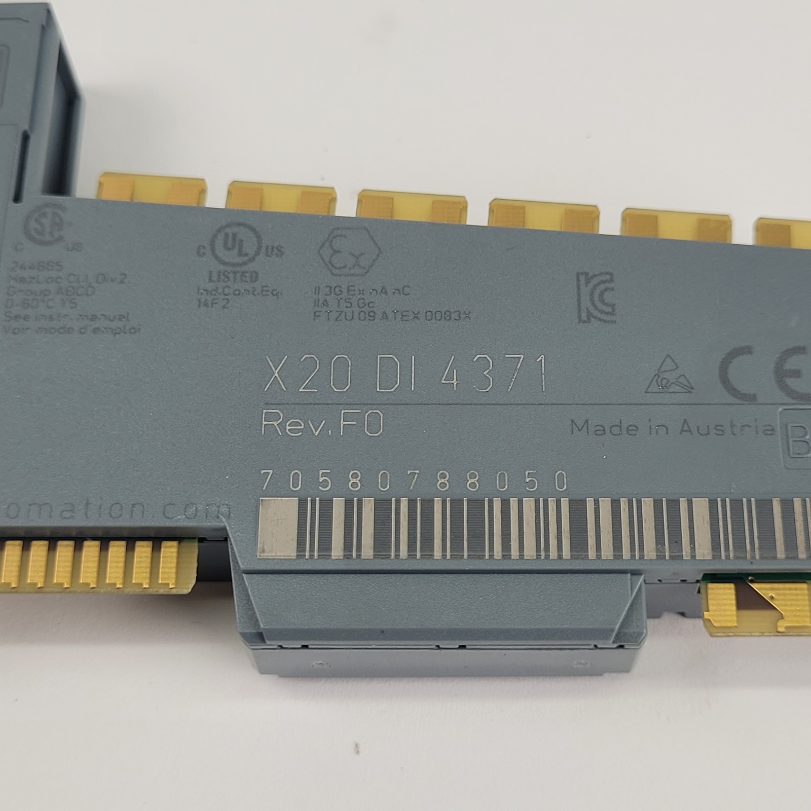 B&R Automation X20DI4371 Digital Input System Module, 24 VDC – USED