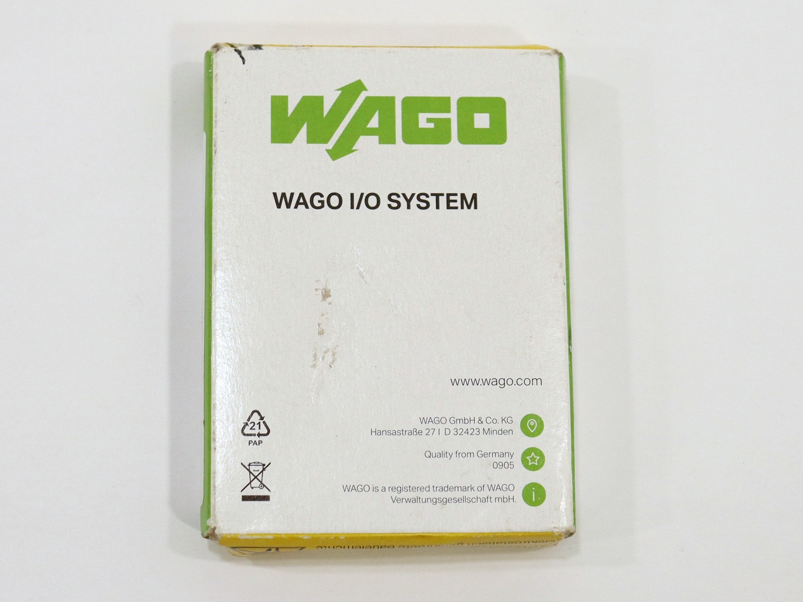 WAGO 4-Channel Analog Input 10VDC Singled-ended 750-468/040-000 Module