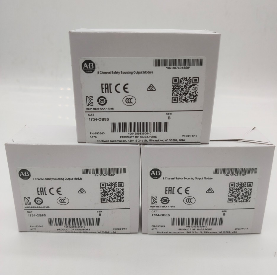 1734-OB8S New AB Safety Sourcing Output Module 1734OB8S