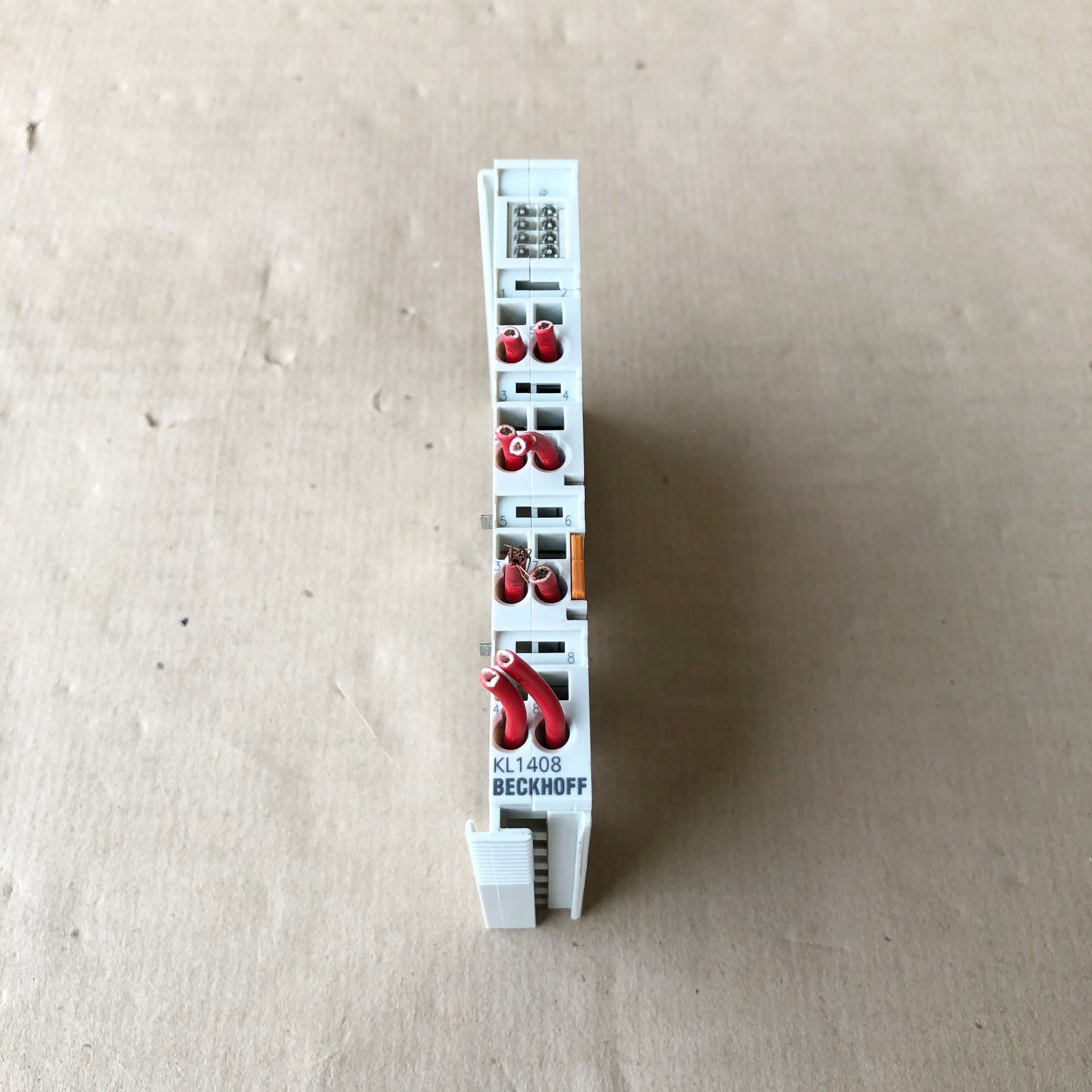 BECKHOFF KL3458 BUS TERMINAL 8-CHANNEL ANALOG INPUT MODULE