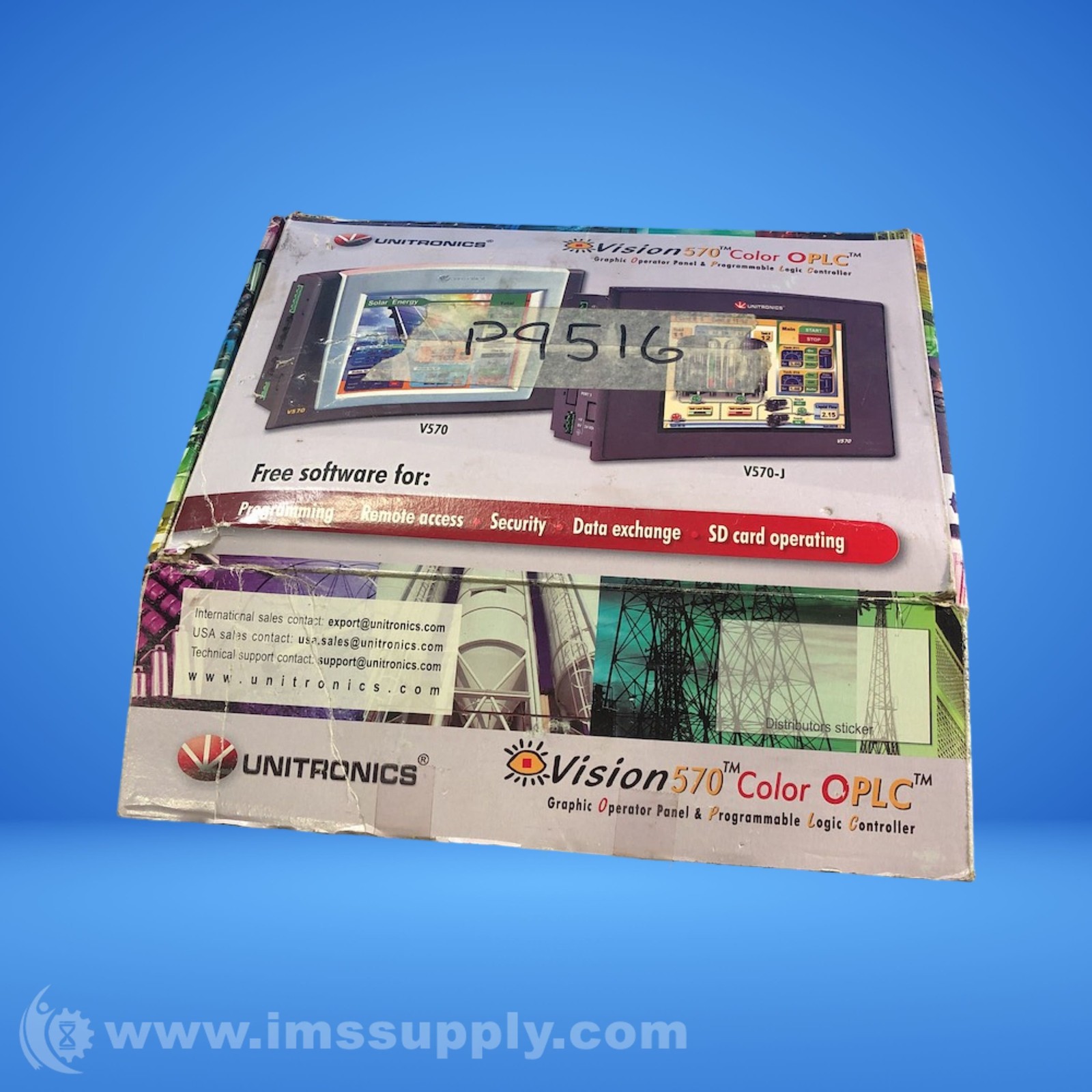 Unitronics V200-18-E4XB Snap-In I/O Module 1520