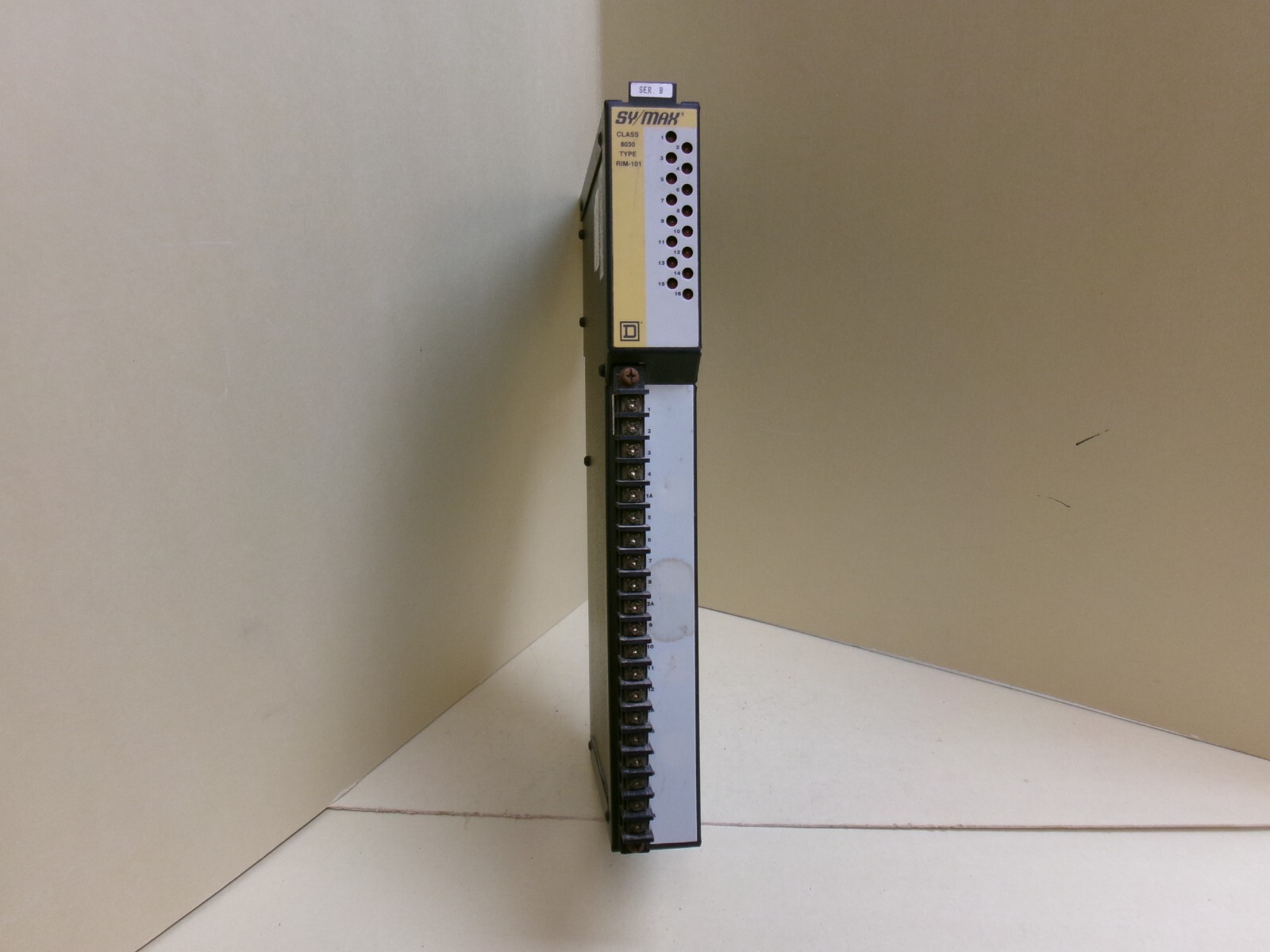 Square D Sy/Max 8030 RIM101 Ser B Input Module