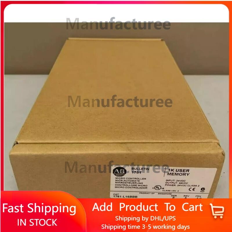 Factory Sealed AB 1761-L16BBB MicroLogix 1000 Controller US Free Tax