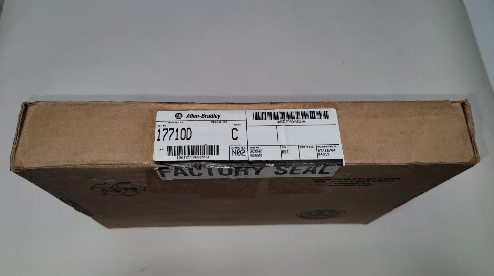 ALLEN BRADLEY AC Digital 1771-OD Isolated Output Module -0D 120V (6 Point) 120 V