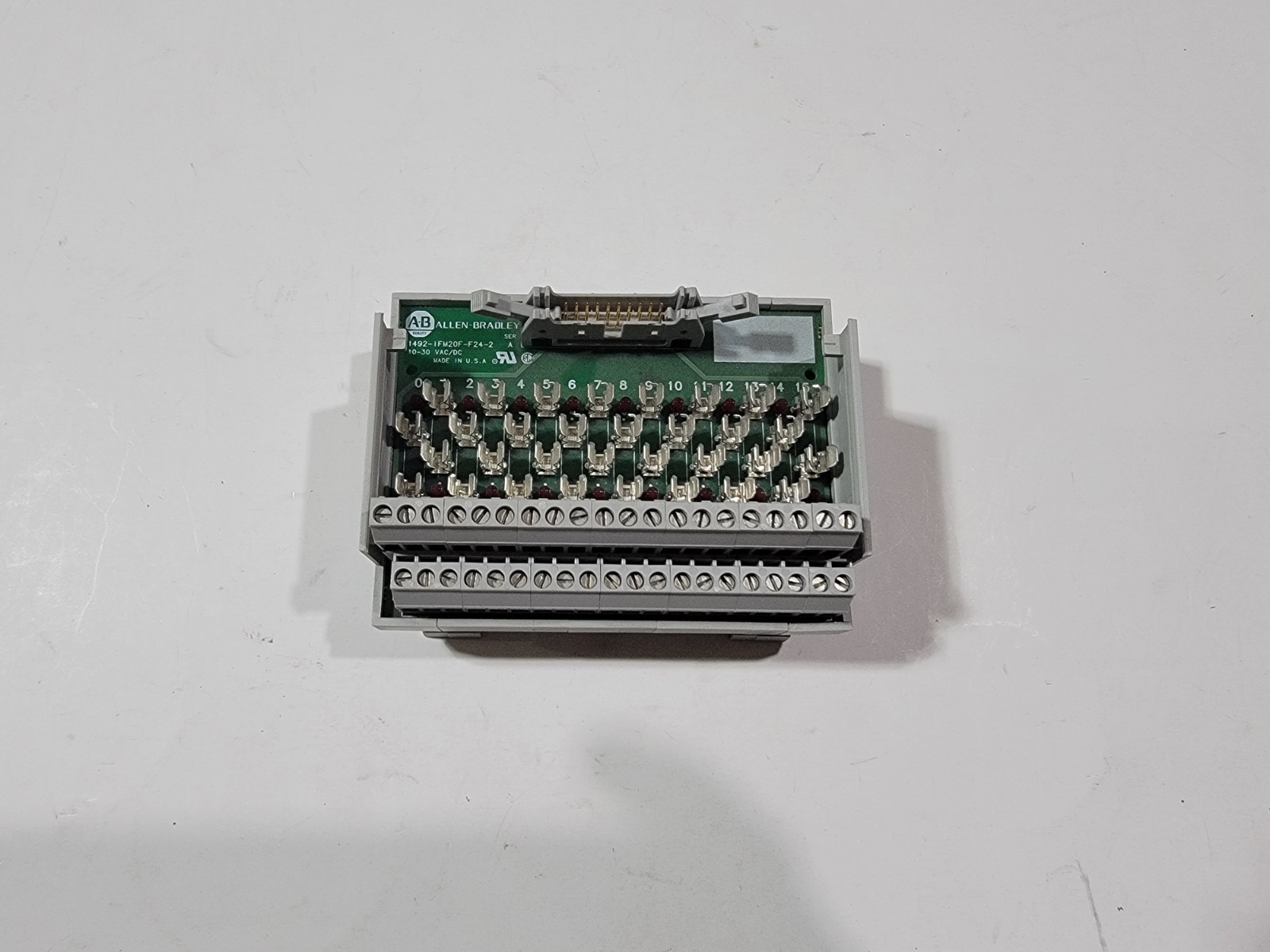 Allen Bradley 1492-IFM20F-F24-2 Series A 20 Pin Terminal Block Break Out Board